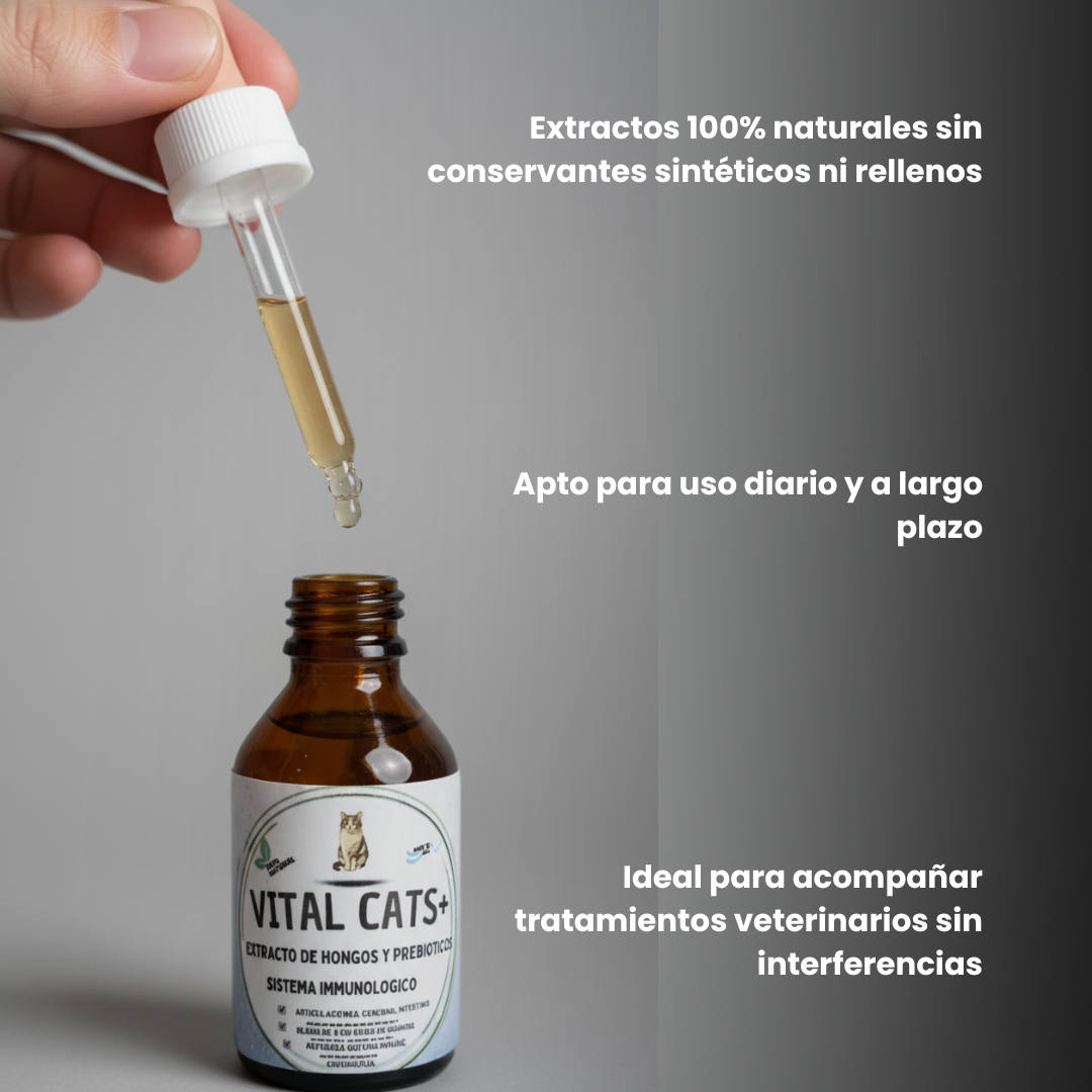 Vital Cats - Inmunidad, digestión y vitalidad en un solo producto